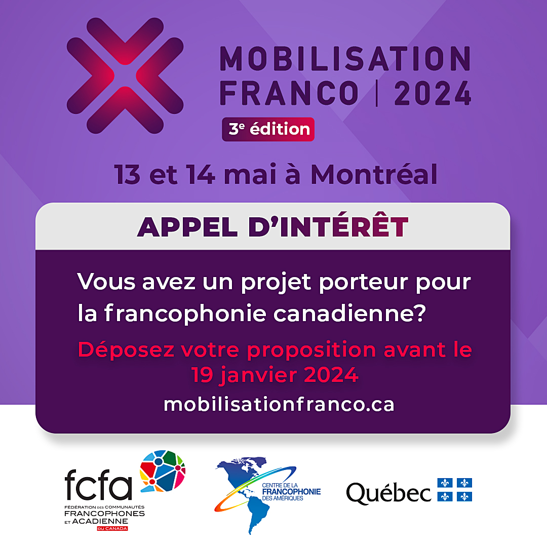 Mobilisation franco 2024 – Appel d’intérêt